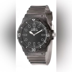 Invicta Celestial Women’s Watch 49208 – 35mm Black Dial, Black Transparent Strap